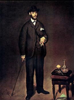 愛德華 馬奈 Portrait of Theodore Duret 愛德華 馬奈 Portrait of Theodore Duret